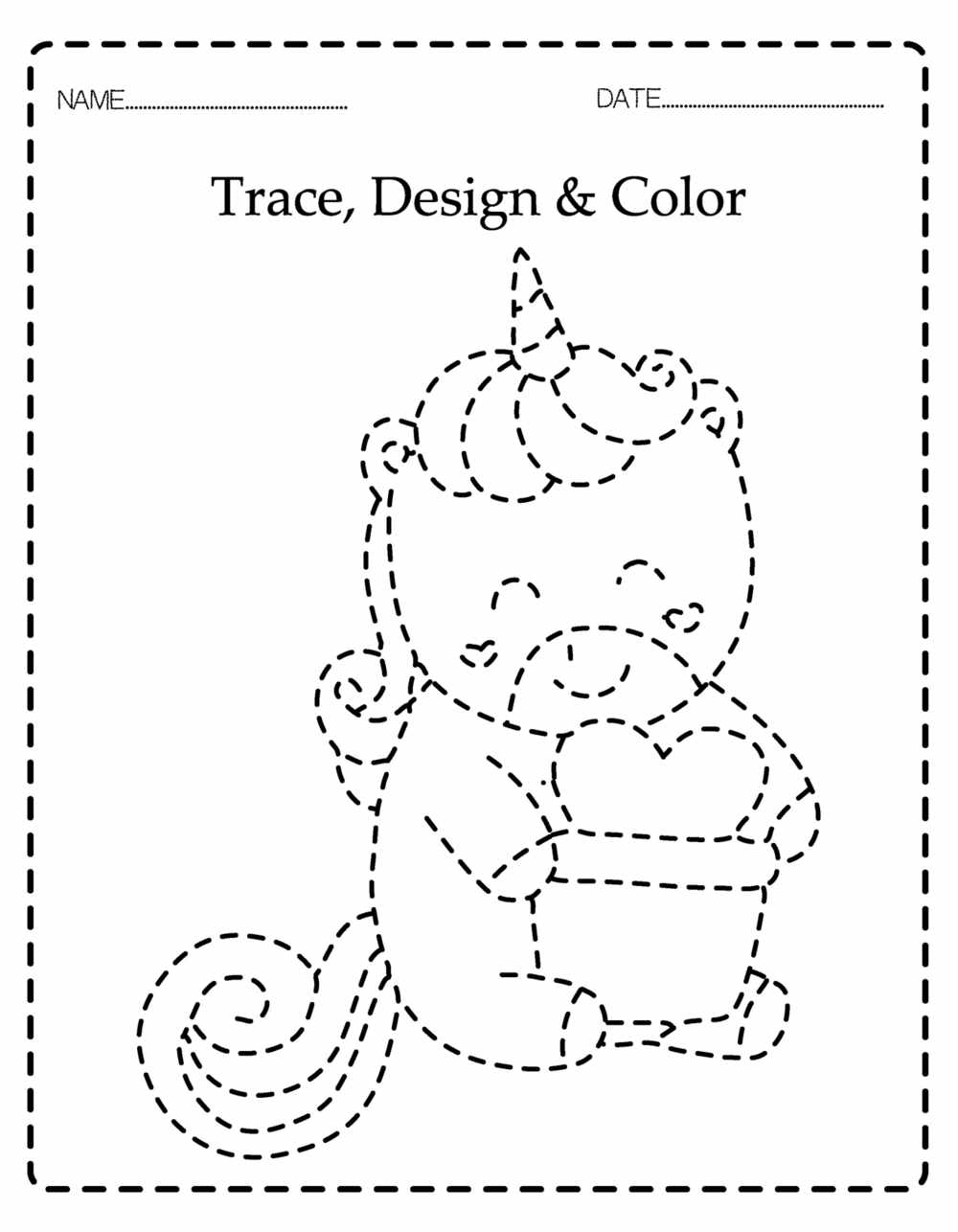 Unicorn Tracing book 01